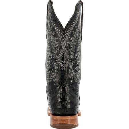 Durango Men's PRCA Collection Caiman Belly Western Boot, BLACK STALLION, M, Size 10.5 DDB0470